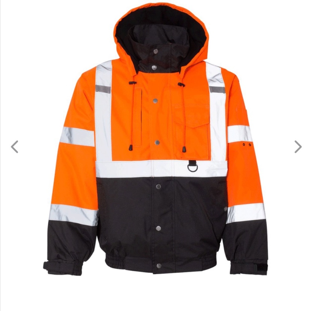 High Visibility Reflective Construction Jacket - image 4